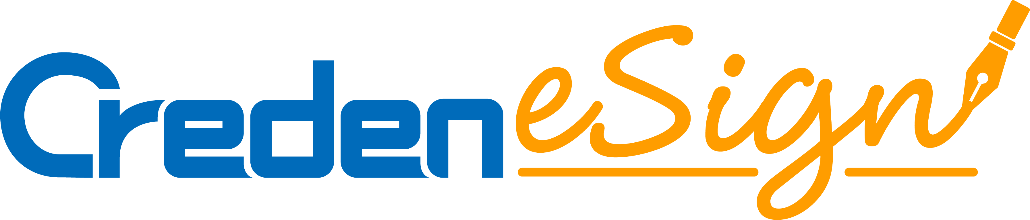 logo creden website